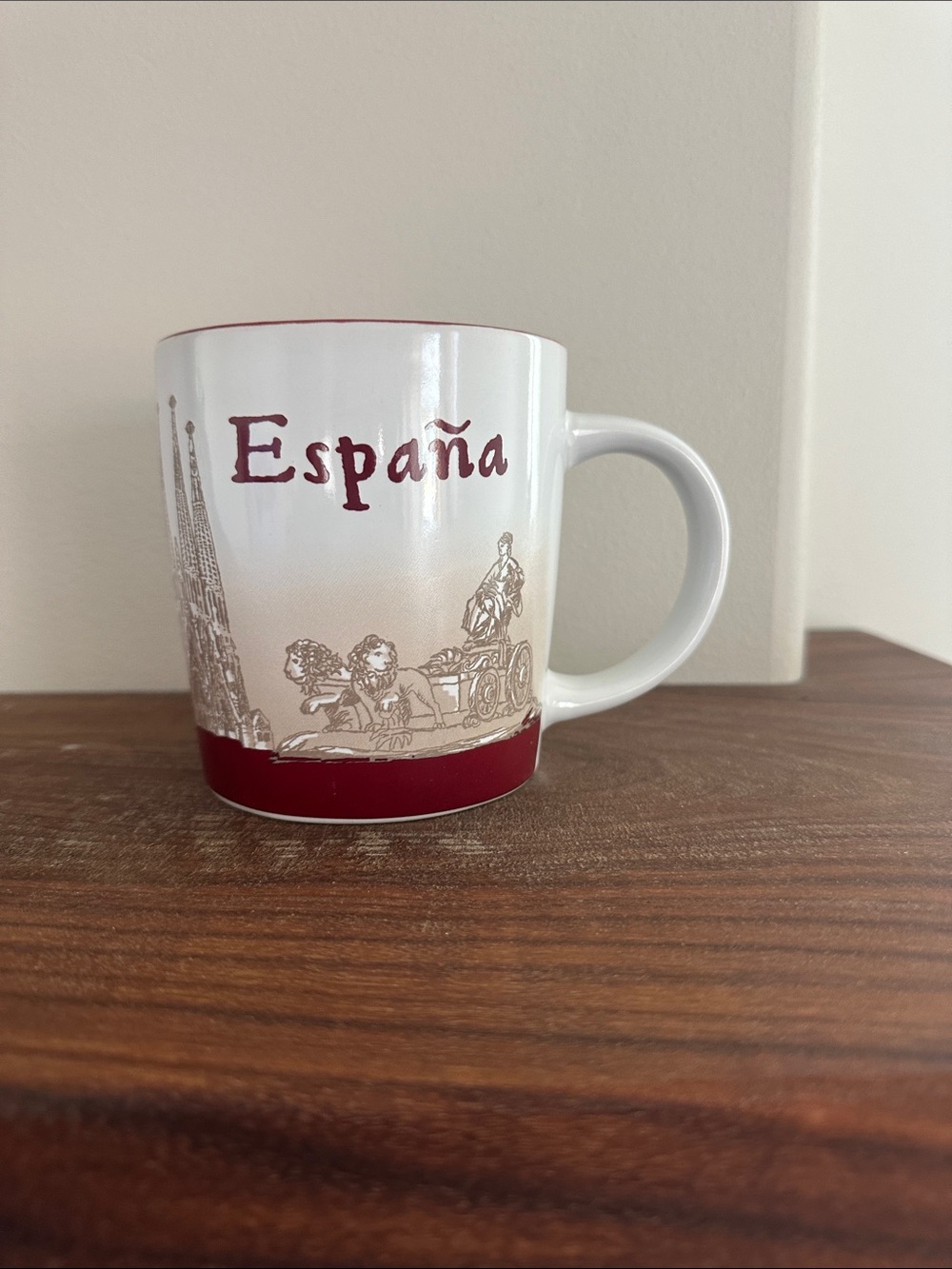 Rare Starbucks Global Icon Series SPAIN (Espana) Collector Coffee Mug 16 oz -